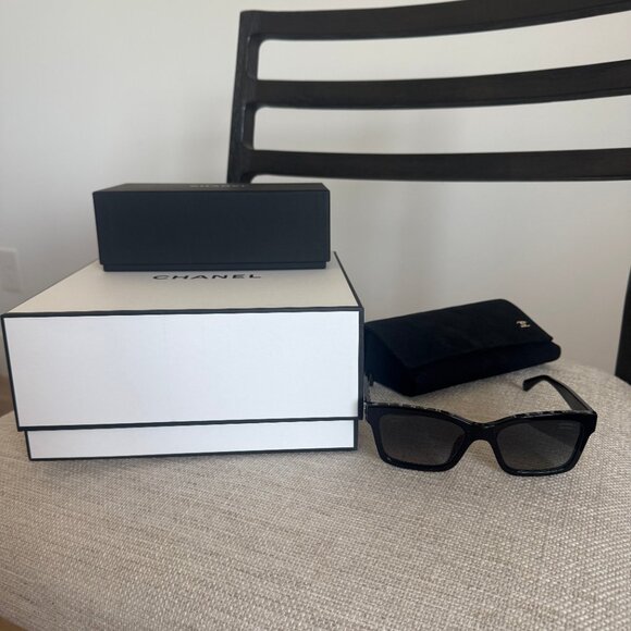 Chanel Square Sunglasses - Picture 6 of 9